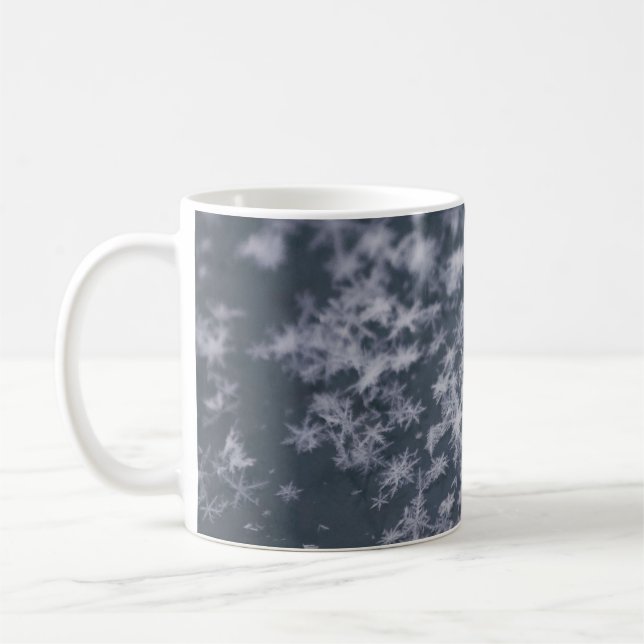 Caneca De Café Snow flakes (Esquerda)