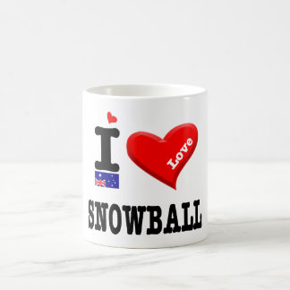 Caneca De Café SNOWBALL - Eu Amo -
