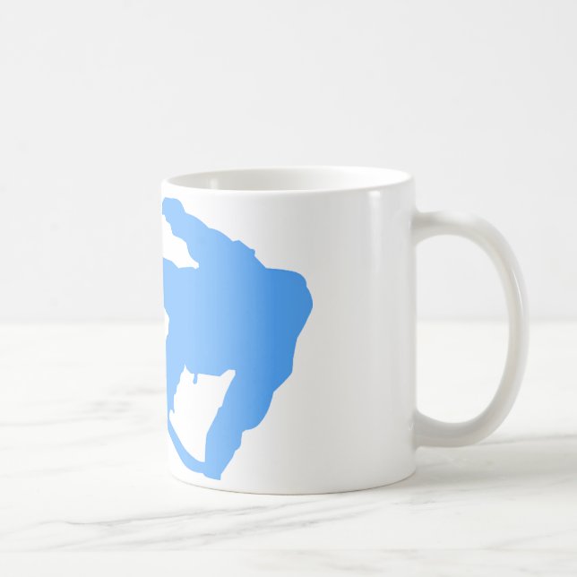 Caneca De Café snowboard (Direita)