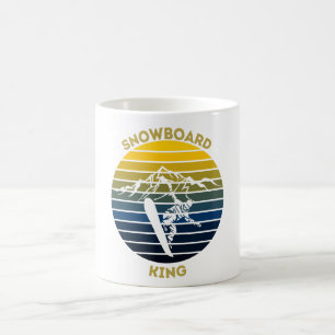 Caneca De Café Snowboard King