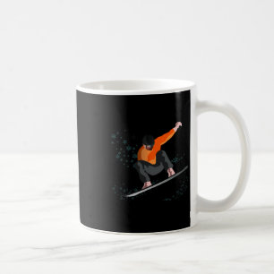 Caneca De Café Snowboard Retro Funny Vintage Winter Snowboard