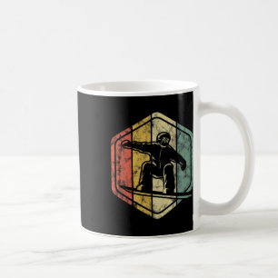 Caneca De Café Snowboard Retro Vintage Design Para Snowboarder