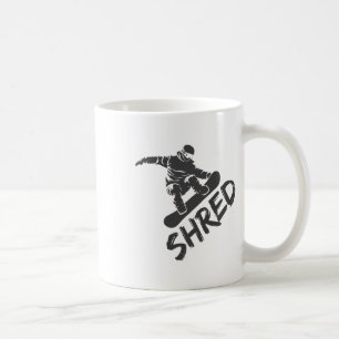 Caneca De Café Snowboard Roupa Freestyle Snowboarder Shred