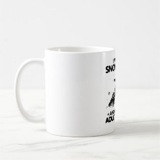 Caneca De Café Snowboard Sayings| Presentes de Montanhas Snowboar