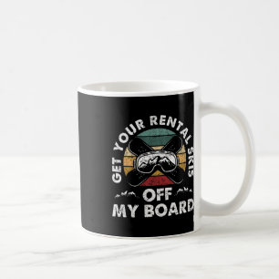 Caneca De Café Snowboard Snowboard Vintage Retro Obtenha o seu al