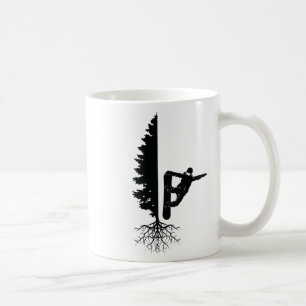 Caneca De Café Snowboard Snowborder Off Pistree 1
