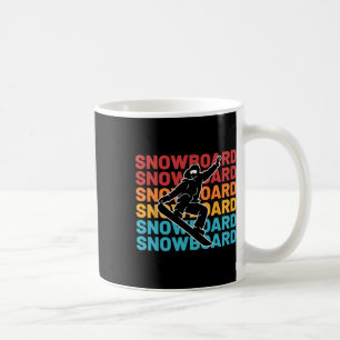 Caneca De Café Snowboard Vintage Winter Sports Alpino Snow