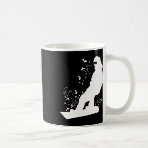 Caneca De Café Snowboarder Colorful Snowboard 11