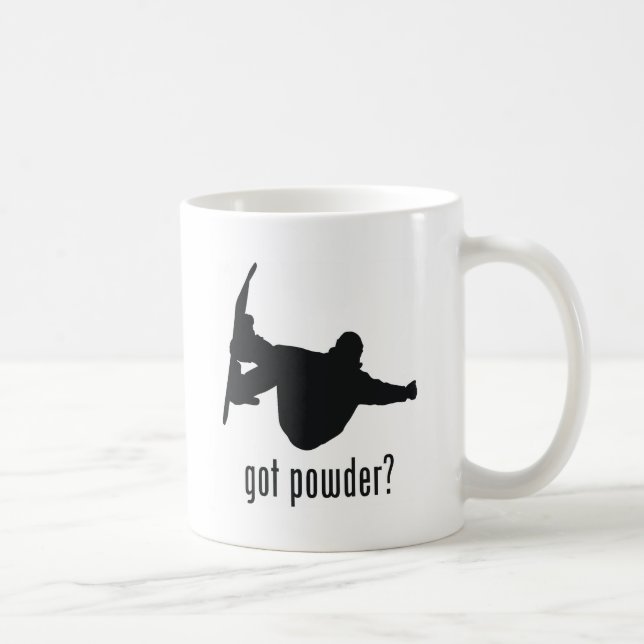 Caneca De Café Snowboarding (Direita)
