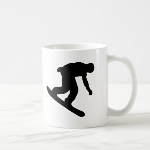 Caneca De Café Snowboarding