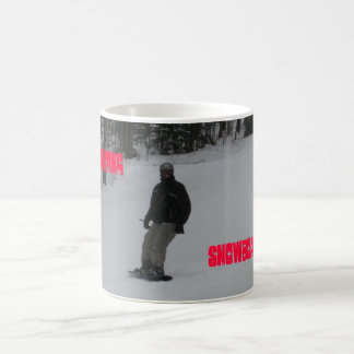 Caneca De Café Snowboarding