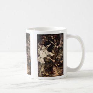 Caneca De Café Snowdrop e os anões