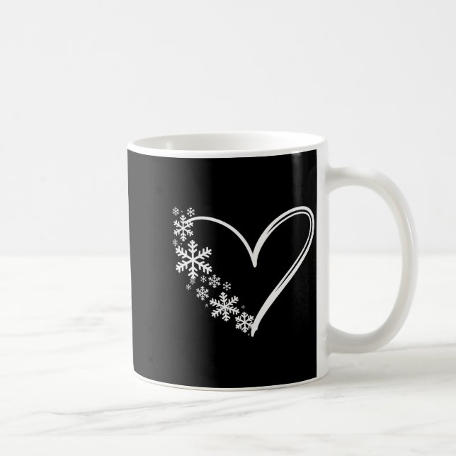 Caneca De Café Snowflake Costume Winter Christmas Matching Mens W (Direita)