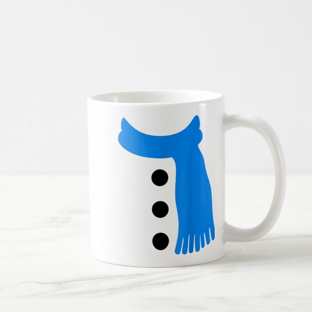 Caneca De Café Snowflake Snowman Costumes Christmas Family Matchi (Direita)