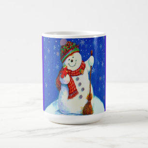 Caneca De Café Snowman