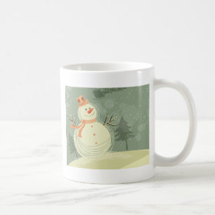 Caneca De Café Snowman