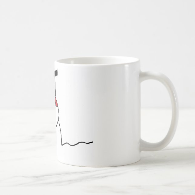 Caneca De Café Snowman (Direita)