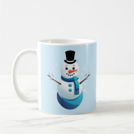 Caneca De Café Snowman Caffee Mug