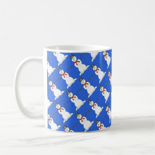 Caneca De Café Snowman Christmas Mug