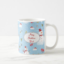 Caneca De Café Snowman de Natal