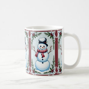Caneca De Café Snowman de Natal