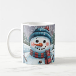 Caneca De Café Snowman Holiday Mug Frosty