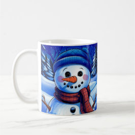Caneca De Café Snowman Holiday Mug Frosty