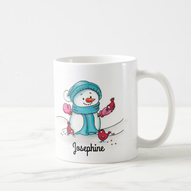 Caneca De Café Snowman Mug - Gerda Steiner (Direita)