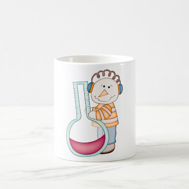 Caneca De Café Snowman Verificando A Temperatura (Criador carregado)