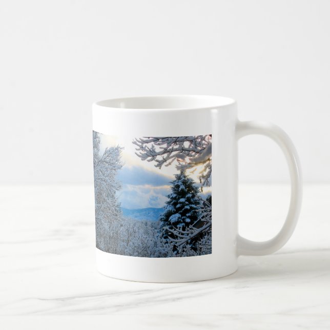 Caneca De Café Snowy Colorado (Direita)