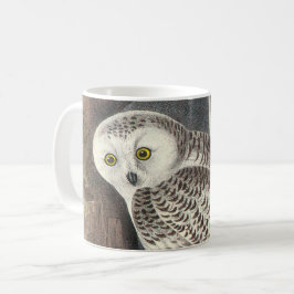 Caneca De Café Snowy Owl por Audubon
