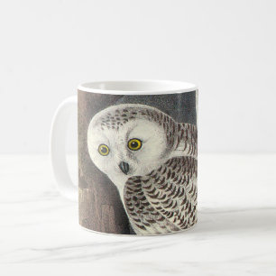 Caneca De Café Snowy Owl por Audubon