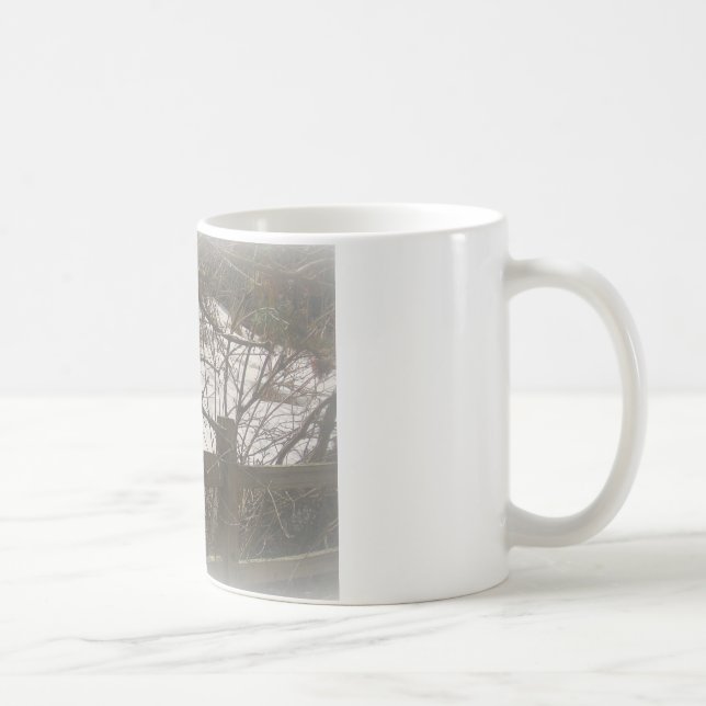 Caneca De Café Snowy Woods (Direita)