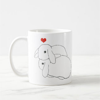 Caneca De Café Snuggle Bunnies Mug