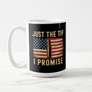 Caneca De Café Só a Ponta, Eu Prometo Camisa Engraçada de Proprie