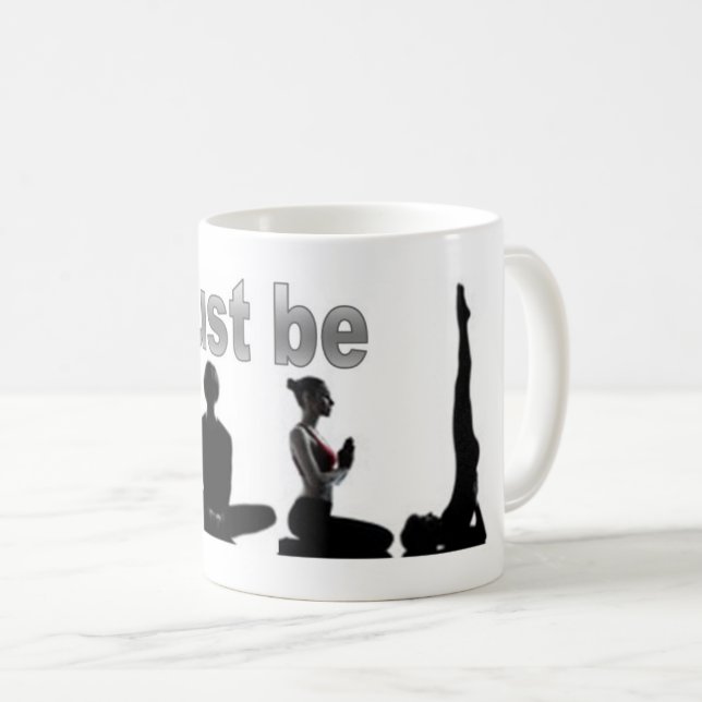 Caneca De Café Só Esteja (Frente Esquerda)