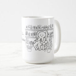 Caneca De Café Só Eu & Minhas Plantas