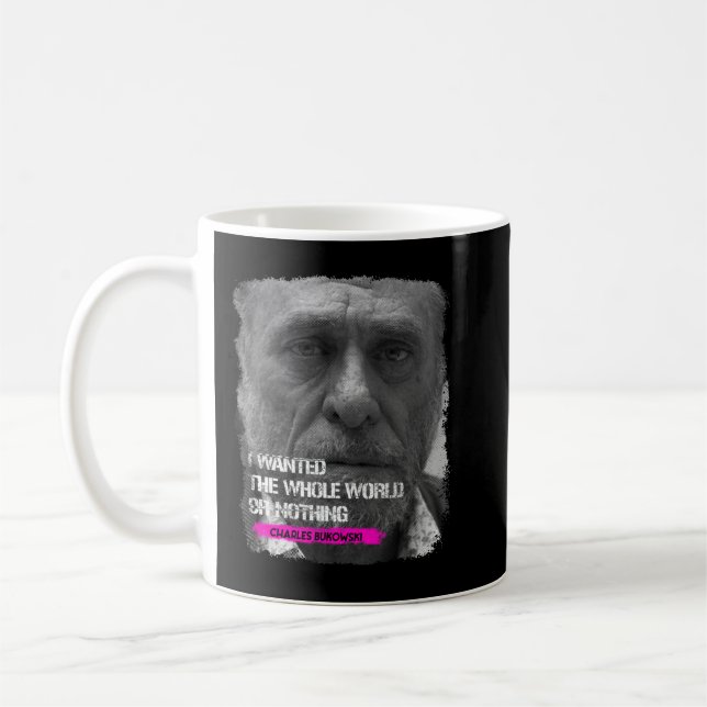 Caneca De Café So Funny Charles Bukowski Gifts For Music Fans (Esquerda)