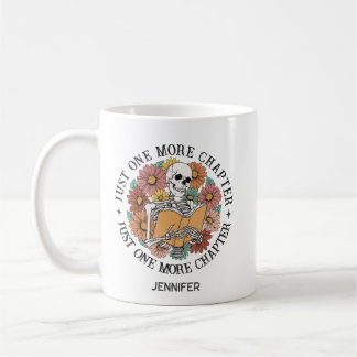 Caneca De Café Só Mais Um Capítulo Engraçado Esqueleto Professor