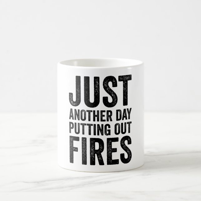 Caneca De Café Só Mais Um Dia A Tirar Incêndios (Centro)