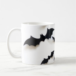 Caneca De Café Só morcegos para o Halloween.