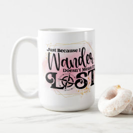 Caneca De Café Só porque me pergunto, não significa que estou per