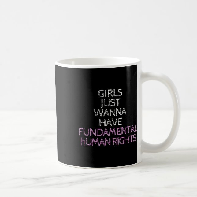 Caneca De Café Só quer ter direitos fundamentais (Direita)