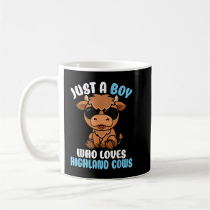 Caneca De Café Só Um Rapaz Que Ama O Bovinos Da Terra Alta