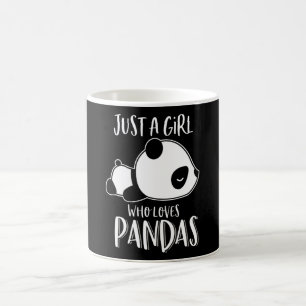 Caneca De Café Só Uma Garota Que Adora Pandas Cute Dormindo Pand