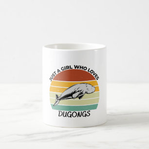Caneca De Café Só uma garota que ama dugongs