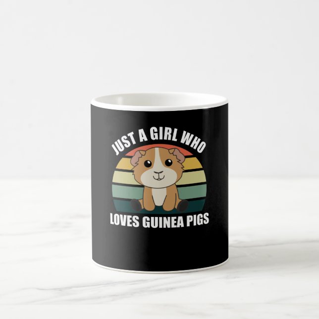 Caneca De Café Só uma garota que ama porcos guineenses - Guiné do (Centro)