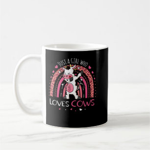 Caneca De Café Só Uma Menina Que Adora Leite De Vaca De Fome