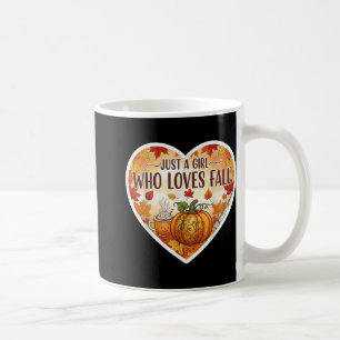Caneca De Café Só Uma Menina Que Ama A Pumpkin Caída Spice Autumn