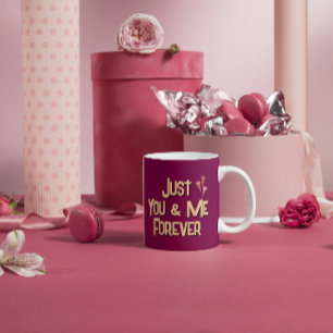 Caneca De Café Só Você E Eu Para Sempre